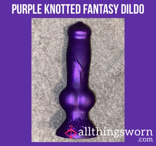 Purple Knotted Fantasy Di**o🍆