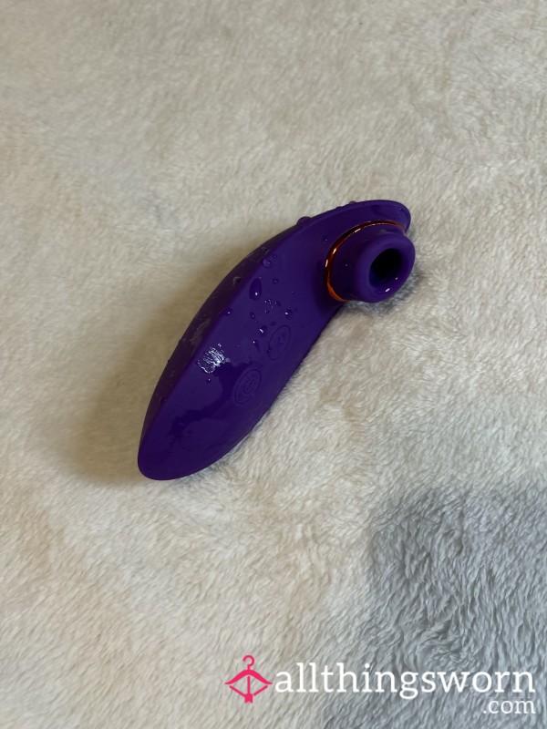 Purple S**y Used Clit Sucking S** Toy