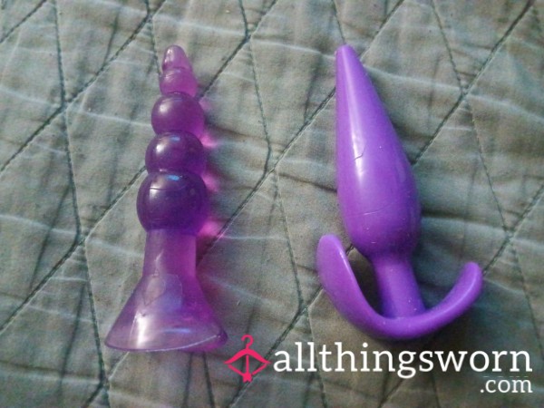 Purple Silicone Plugs