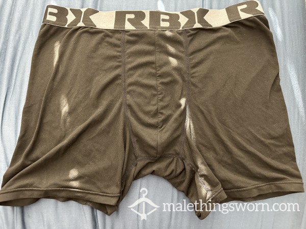 "RBX" Mens XL Boxer-briefs Black