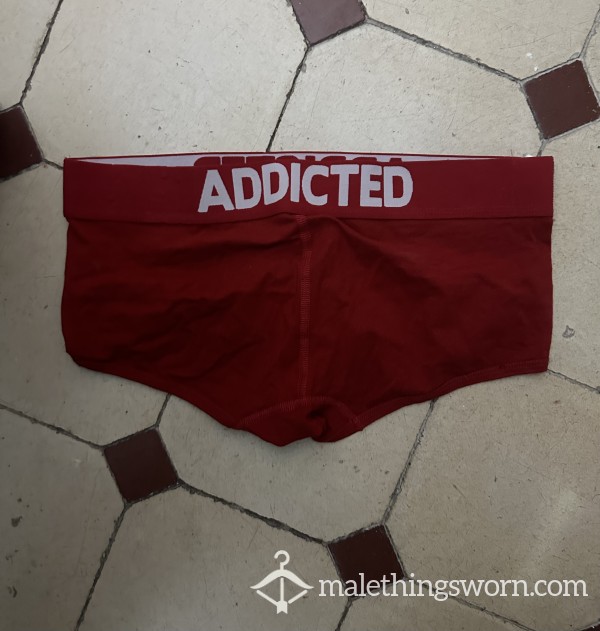 Red Addicted Boxer Briefs