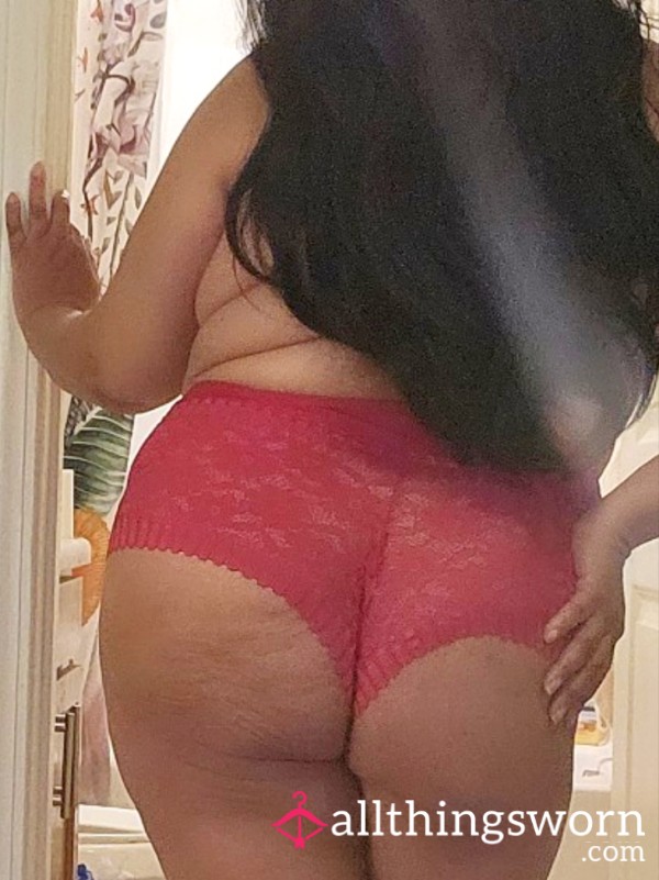 Red 💋 Cheeky Panties