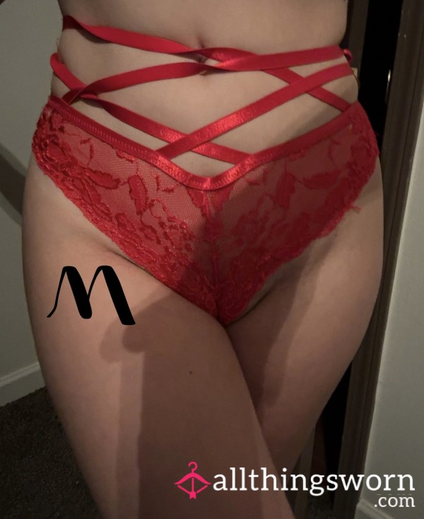 Red Lace Panties