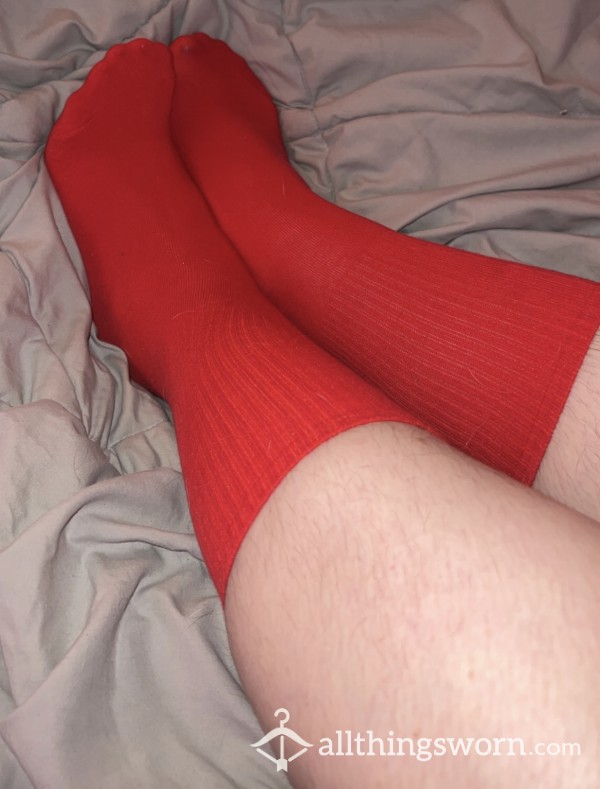 ❤️Red Crew Socks❤️