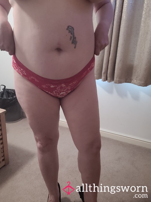 Red Victoria Secret Knickers