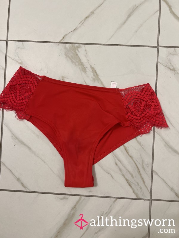 Red Victoria’s Secret Panties