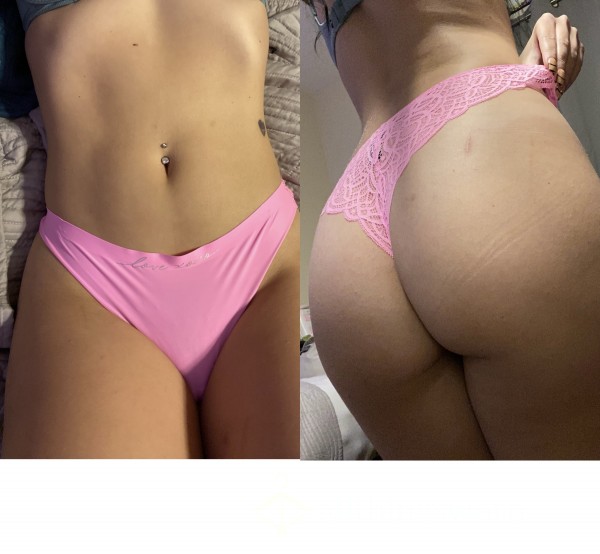 Reversible Light Pink Cheeky Panties