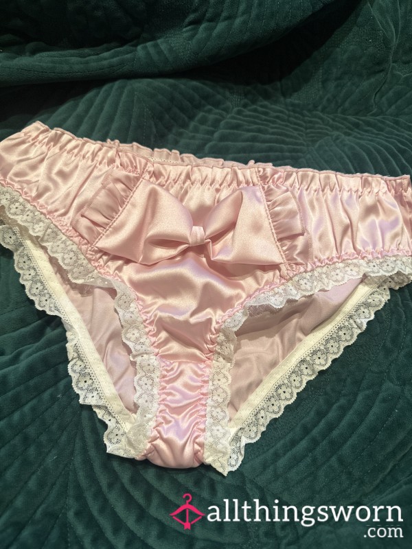 Satin Pink Knickers