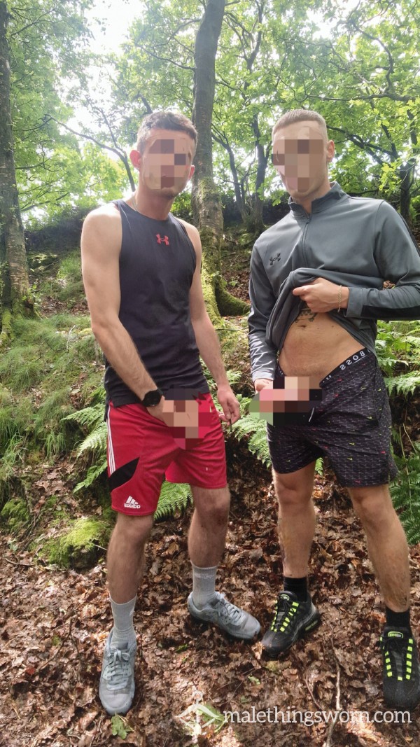 Scally Lads In The Woods