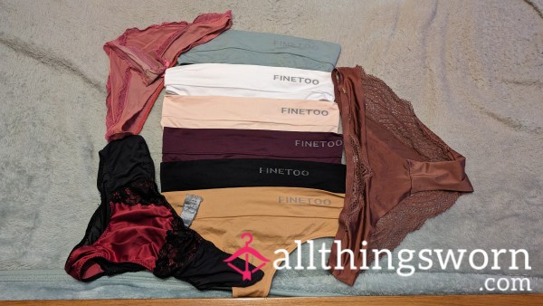 Selection Of Panties Available For Custom Wears