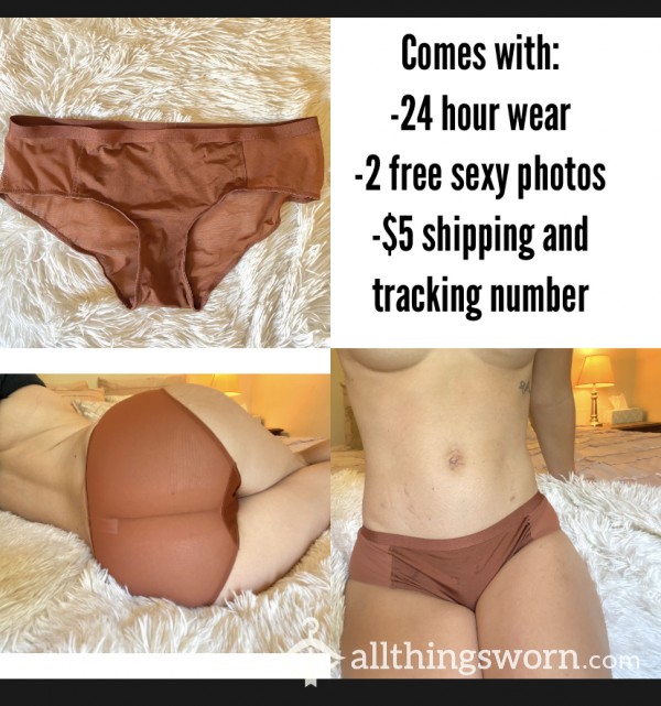 S**y Brown Panties