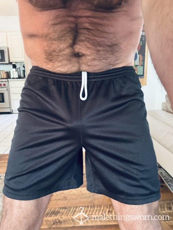 S**y Champion Well-Used Mesh Workout Shorts (M)