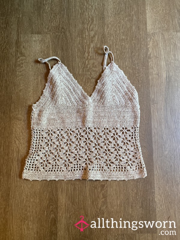 S**y Crochet Tank