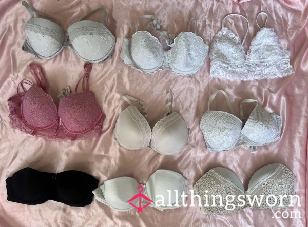 S**y Well Worn Bras 🤭 Choose Your Favourite 🥵