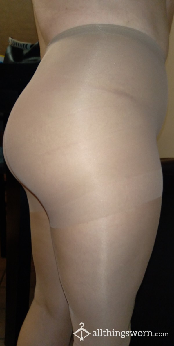 Sheer Beige Pantyhose