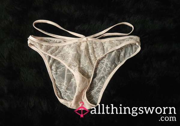 *SOLD *Nylon Lace Panties ✨️ Gusset Special