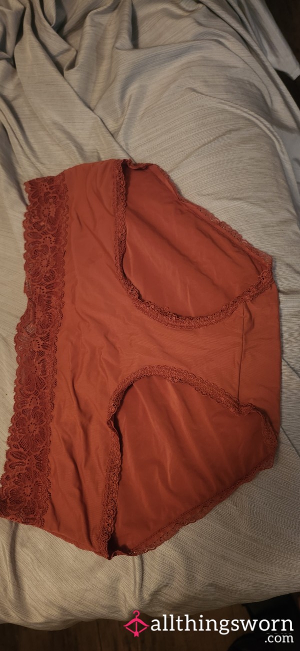 Silky Orange Panty