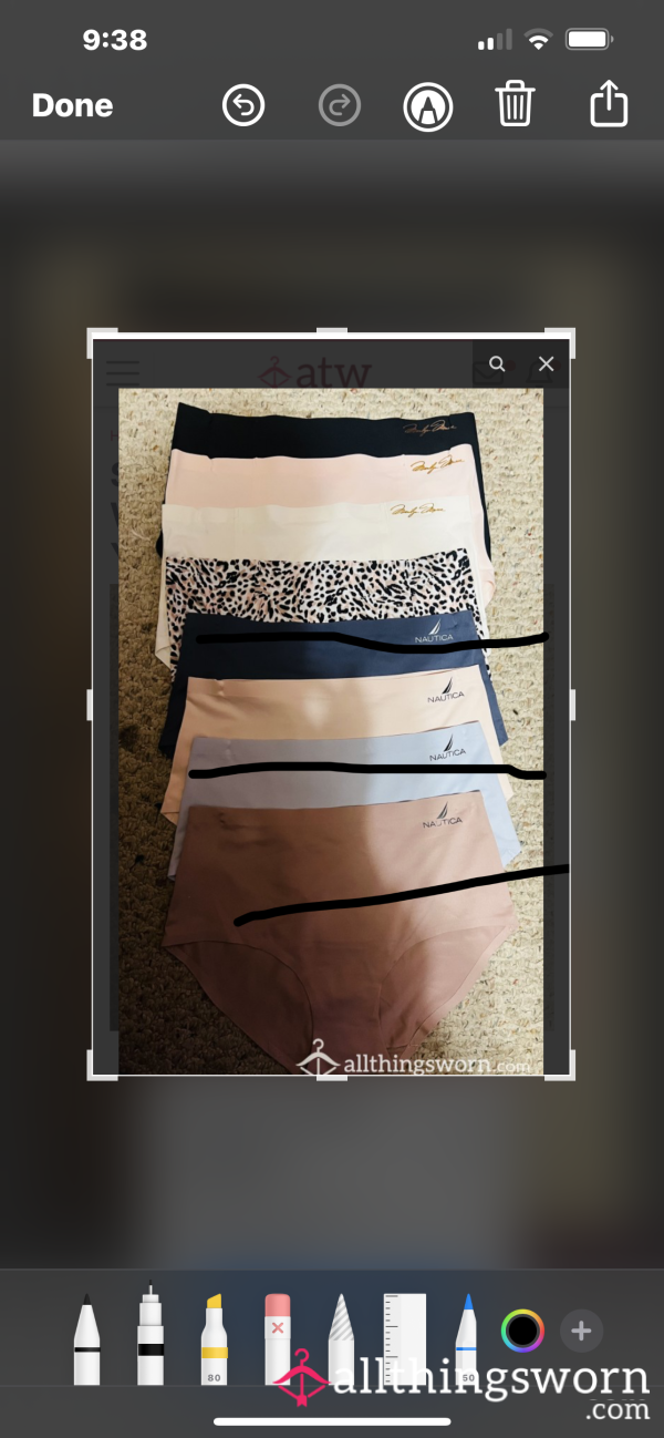 Silky, Soft Panties Comes With Seven Day Wear Pick Your Pair