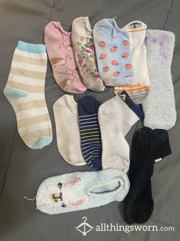 Single Sweaty Socks! Only $4 CAD!