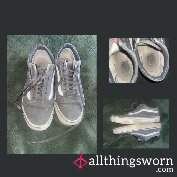 Size 8 1/2 Vans *well Worn*