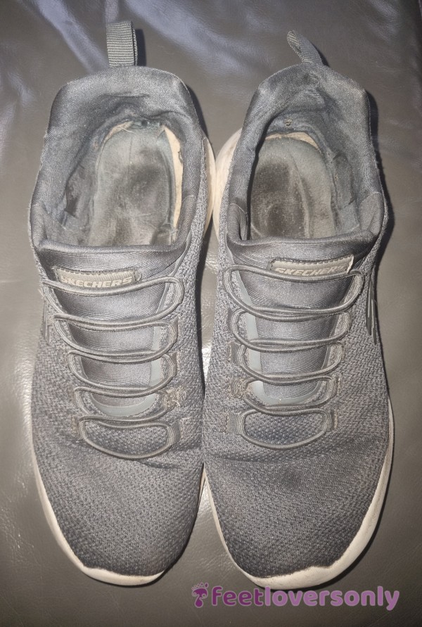 Size 8 Well Worn Trainers, Very Smelly