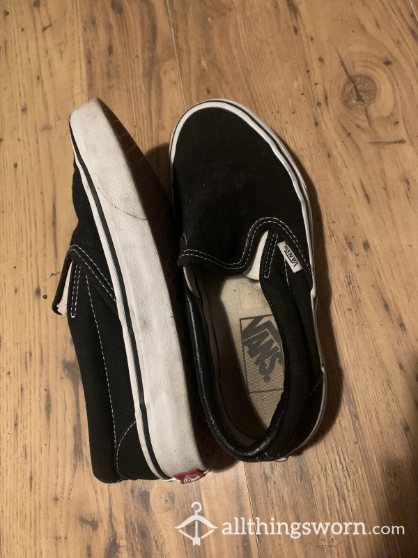 Slip On Vans - Size 4