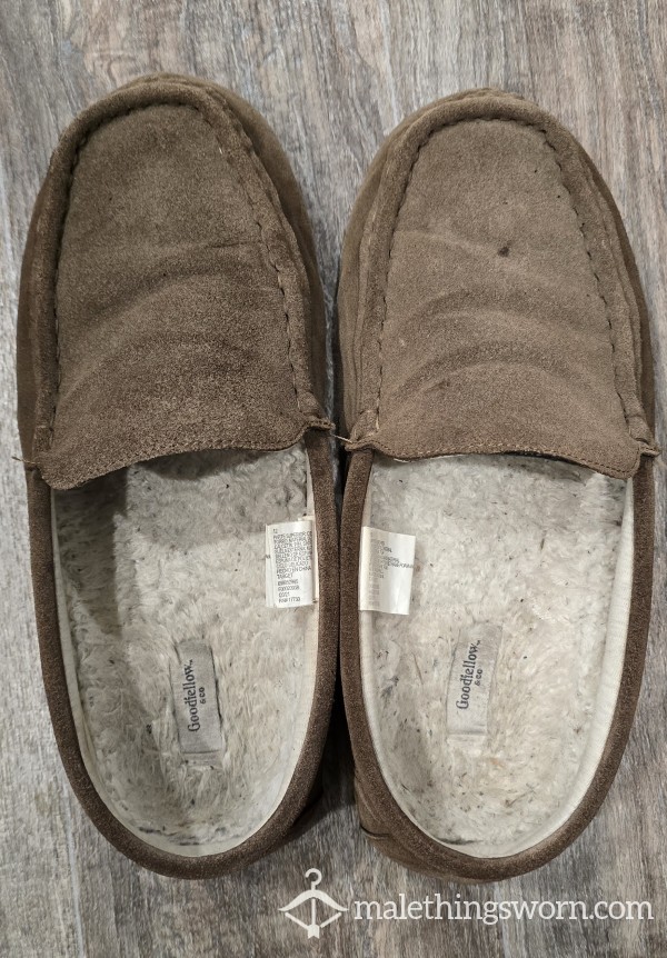Slippers - Worn Indoor And Outdoor For About A Year