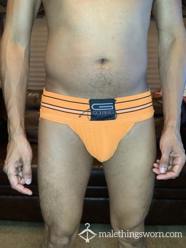 SOLD.Small Orange Jocks