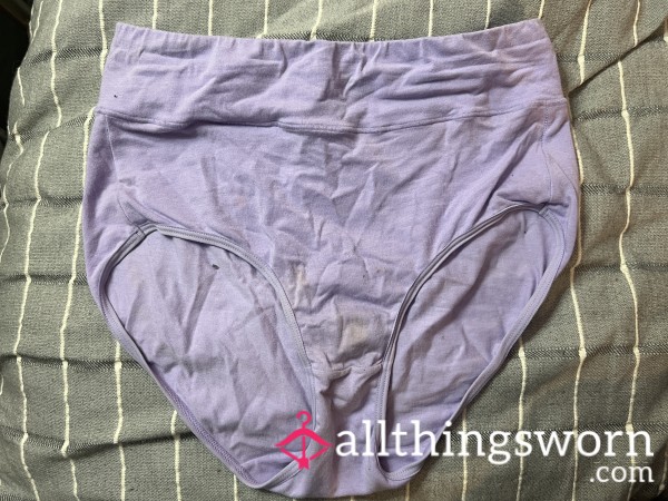 Small Purple High Waist Panties