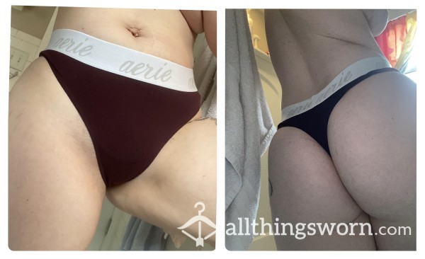 Soft Stretchy Maroon Thong