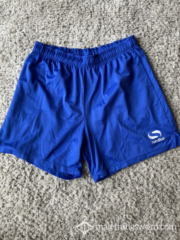 Sondico Blue Footie Football Soccer Shorts