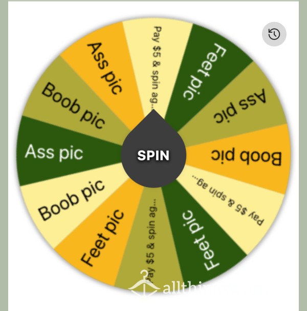 Spin My Treats Wheel