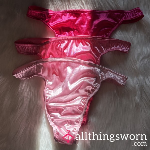 Satin Thongs - Special Order/Custom Options