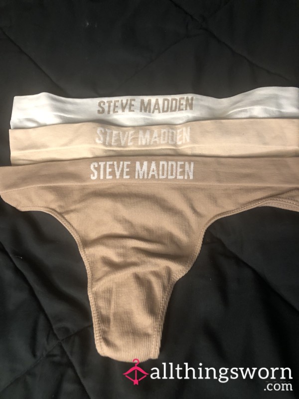 STEVE MADDEN Thongs, Nudes Pack