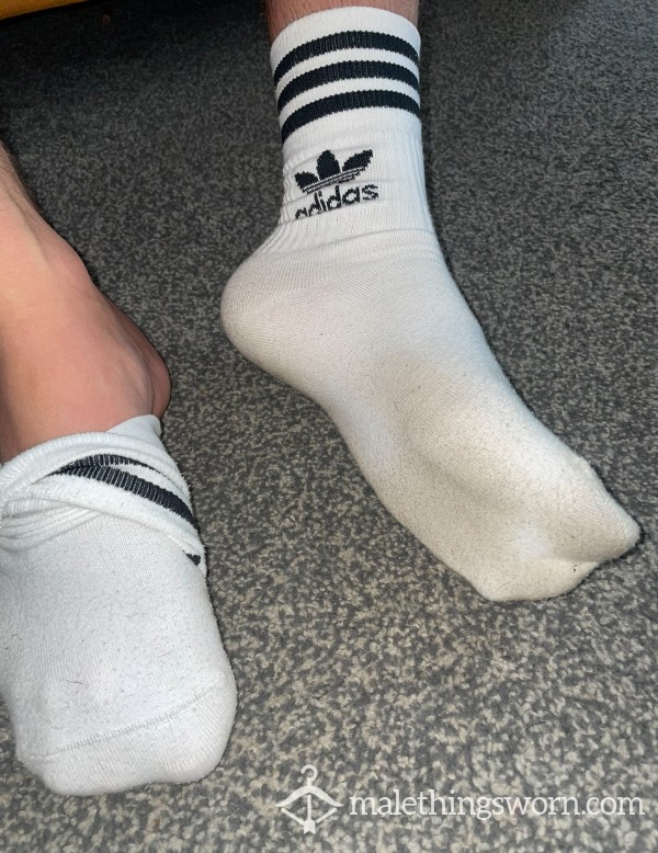 Stinky Day Old Adidas Socks!