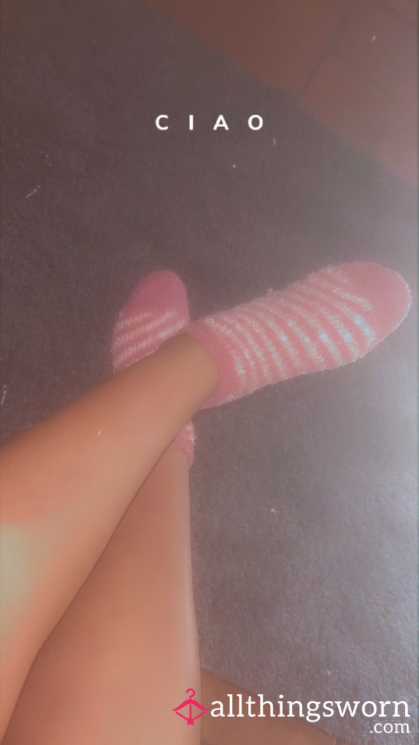 Striped Fluffy Socks