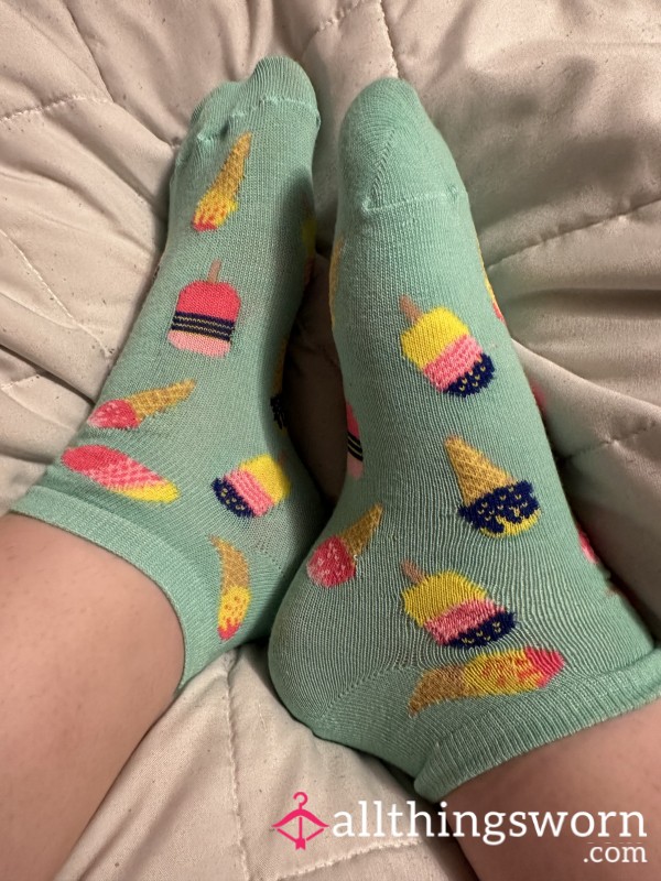 Summer Ice Cream Socks