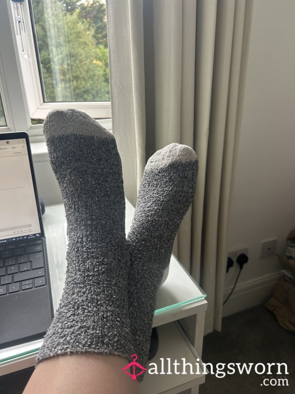 Super Worn Fluffy Socks