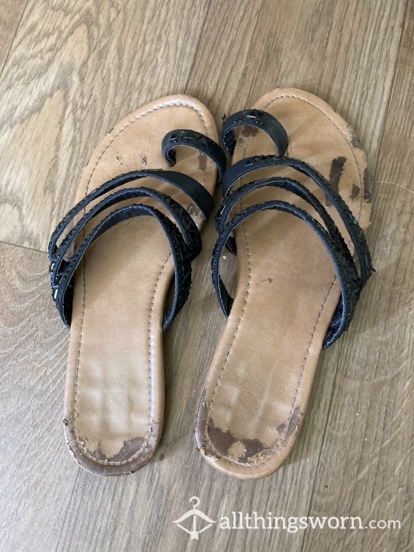 Super Worn MILF Sandals