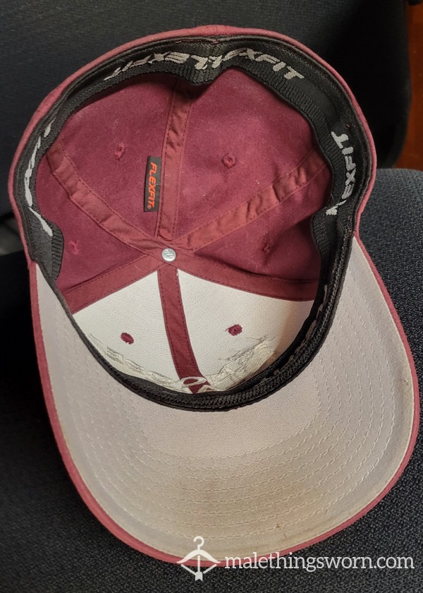 Sweat Stained Baseball Hat Flex Fit