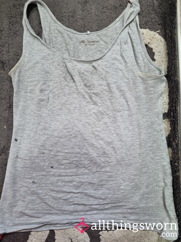 Sweat Stained Vest Top