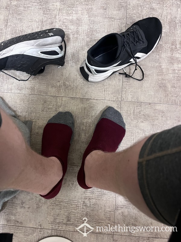 Sweaty Gym Worn Stink Socks