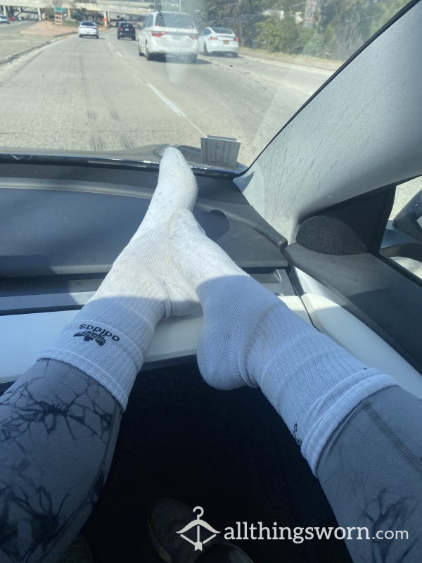 Sweaty Hiking Socks