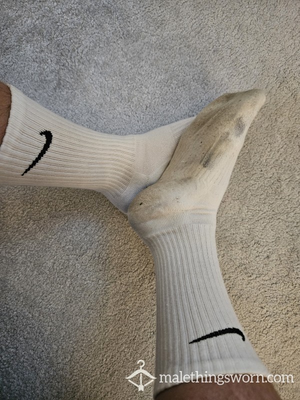 Sweaty Nike Socks