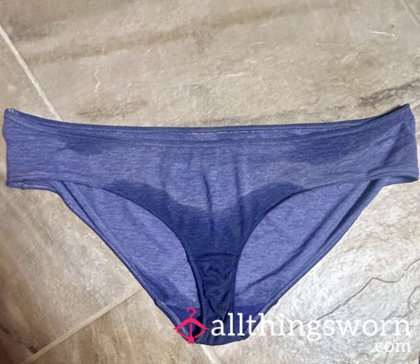 Sweaty Purple Panties