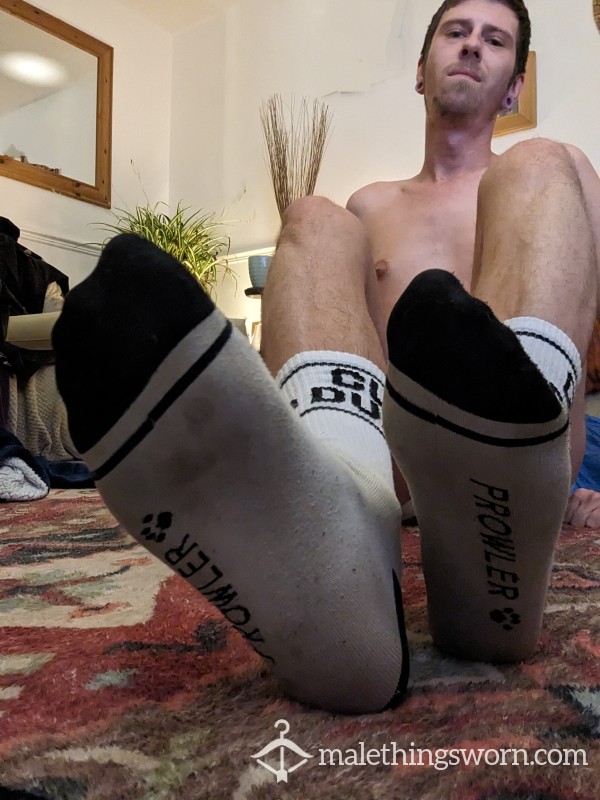 Sweaty Worn Prowler C*m DUMP Socks