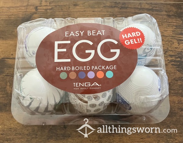 Tenga Eggs- Hard Boiled Pack - Includes US Shipping