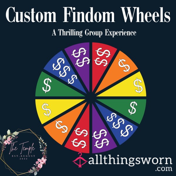 The Temple: Custom Findom Wheels