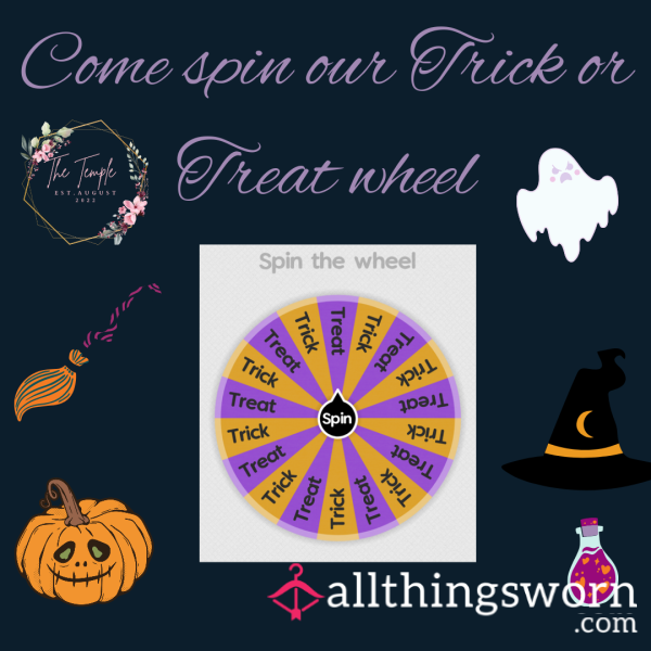 The Temple: Trick Or Treat Wheel Game 🎃 🍭