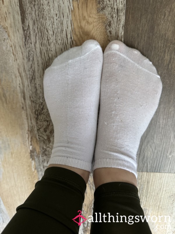 Thin White Socks